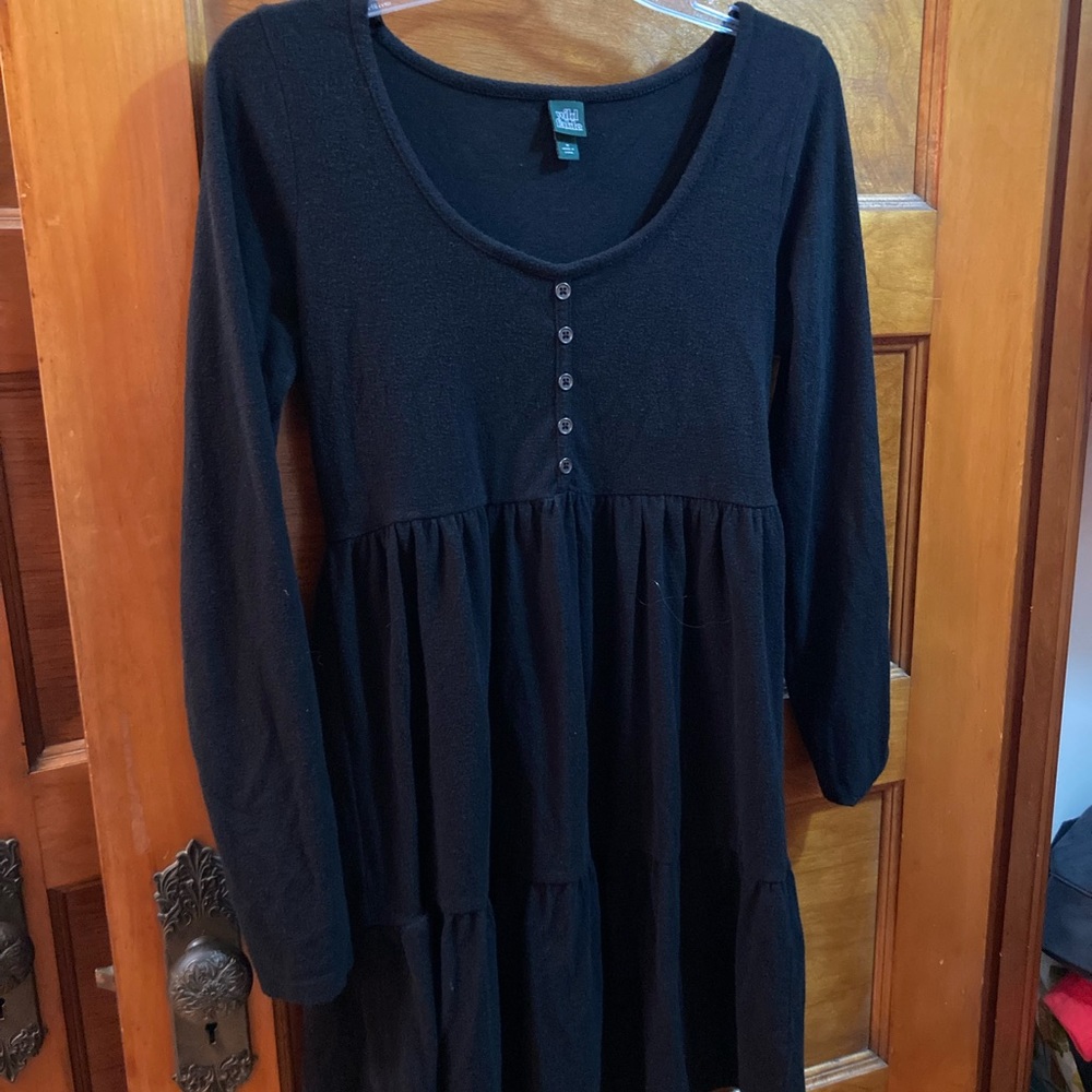 Flowy target dress